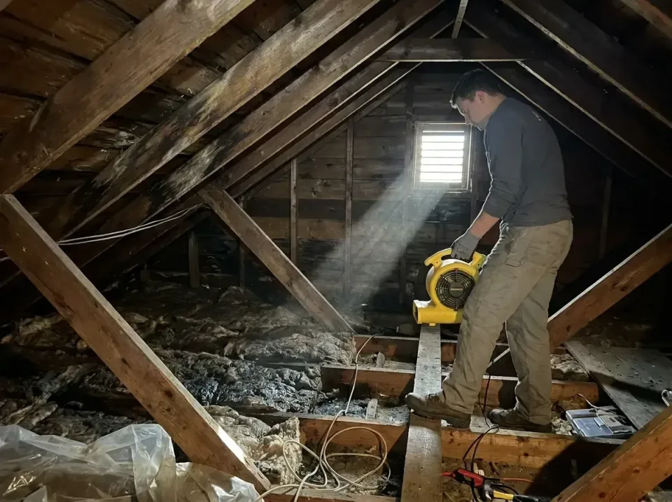 attic-water-damage-drying-proc-007 — frequently asked questions, Emergency Water Extraction & 24/7 Flood Response in Josephi…